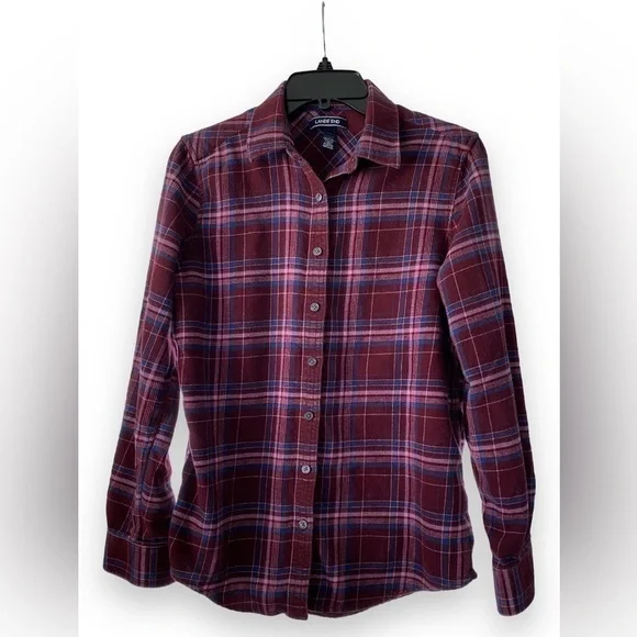 Lands End Flannel Shirt Bundle‎ - Picture 3 of 5
